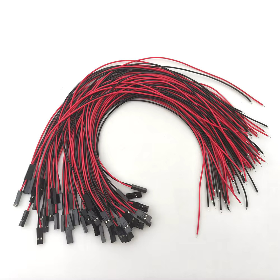 ALLiSHOP 20er Set DuPont Jumper Wire 2Pin Stecker Kabel in Multicolour mit 10 cm, 20 cm und 30 cm Länge - Bild 2
