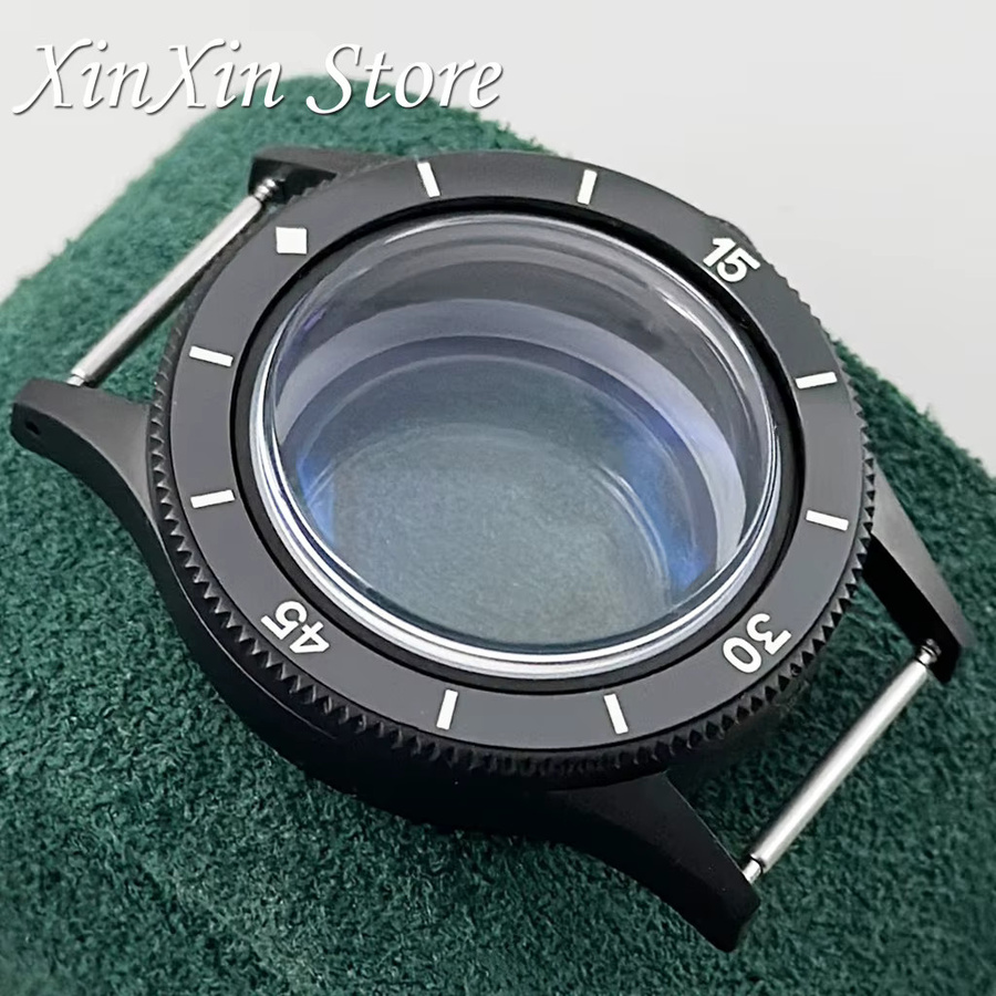 XINGHAN Uhrengehäuse Titan, Schwarz, 40 mm, Unisex - Bild 4