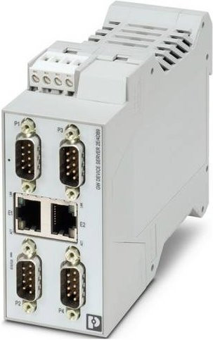 Phoenix Contact 1105710GW PN/MODBUS Schnittstellen-Wandler RJ-45 auf Sub-D9 Ethernet/LAN in Weiß - Bild 1