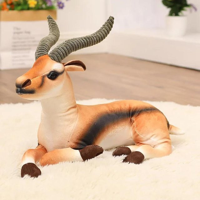 Yiran toy Antilope Plüschtier, 40cm, Braun - Bild 1
