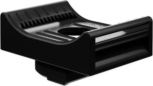 Hebotec KBS-C16 Klettbandsockel in Schwarz, 10 Stück - Bild 1