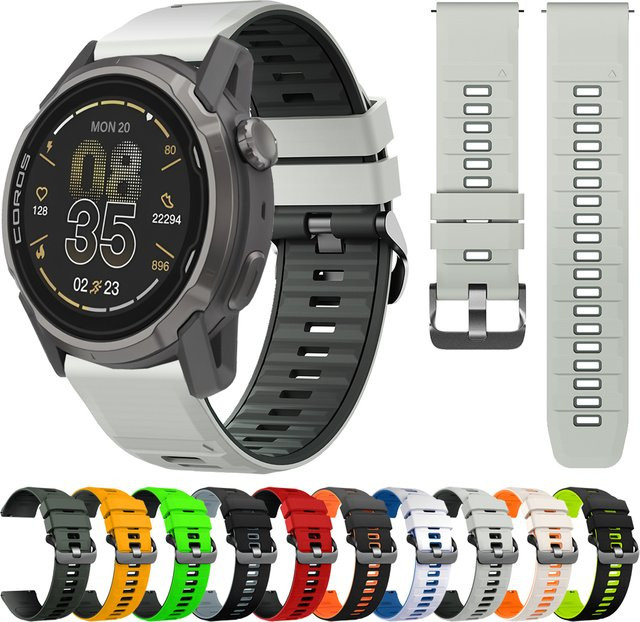 COROS Uhrenarmband Silikon, 22 mm, Unisex - Bild 1