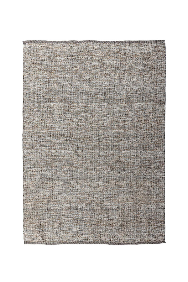 Bloomingville Teppich Peretti aus Polyester in Grau meliert für Innen- und Außenbereich B: 200 cm, T: 140 cm - Bild 1