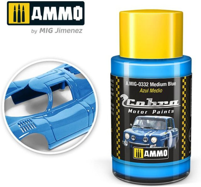 AMMO by MIG Jimenez Cobra Motor, Fahrzeug, Blau - Bild 1