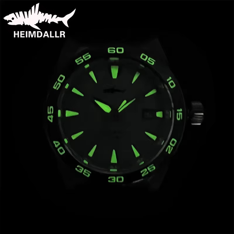 HEIMDALLR Taucheruhr, Automatik, Edelstahl, Blau, Saphirglas, Herren - Bild 4