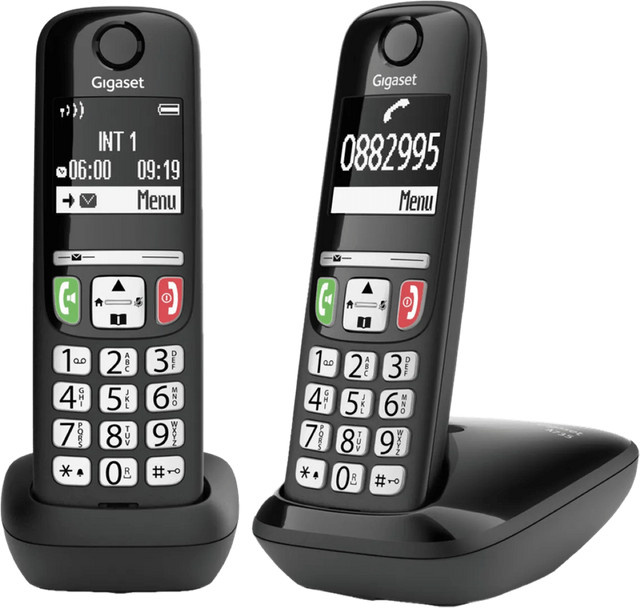 Gigaset A735 Duo Schnurlos Telefonset in Schwarz - Bild 1