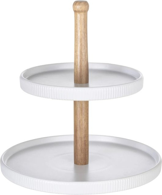 Schöner Wohnen Etagere Refia Weiß - Bild 1