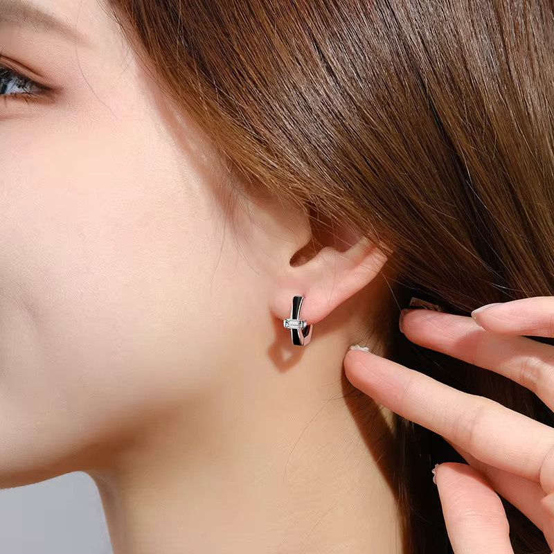 SAY Ohrringe, 925 Silber, Zirkonia, Damen - Bild 2