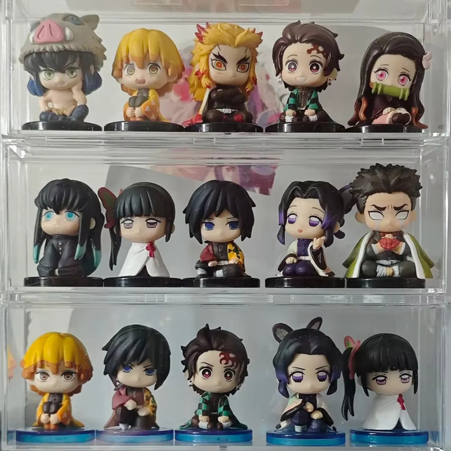 Bandai Demon Slayer Tanjirou Nezuko Actionfigur, Q-Version, Einzelfigur - Bild 3
