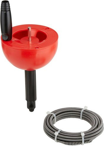 Rothenberger Industrial Rohrreinigungsspirale aus Kunststoff in Rot, Länge: 550 cm, Durchmesser: 6 mm - Bild 2