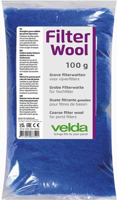 Velda Teich Filterwatte Blau Grob 100 g - Bild 1