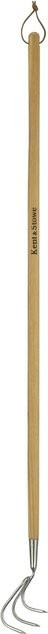 Kent & Stowe 3-Zinken-Grubber mit Langstiel, Höhe: 158,7 cm - Bild 1