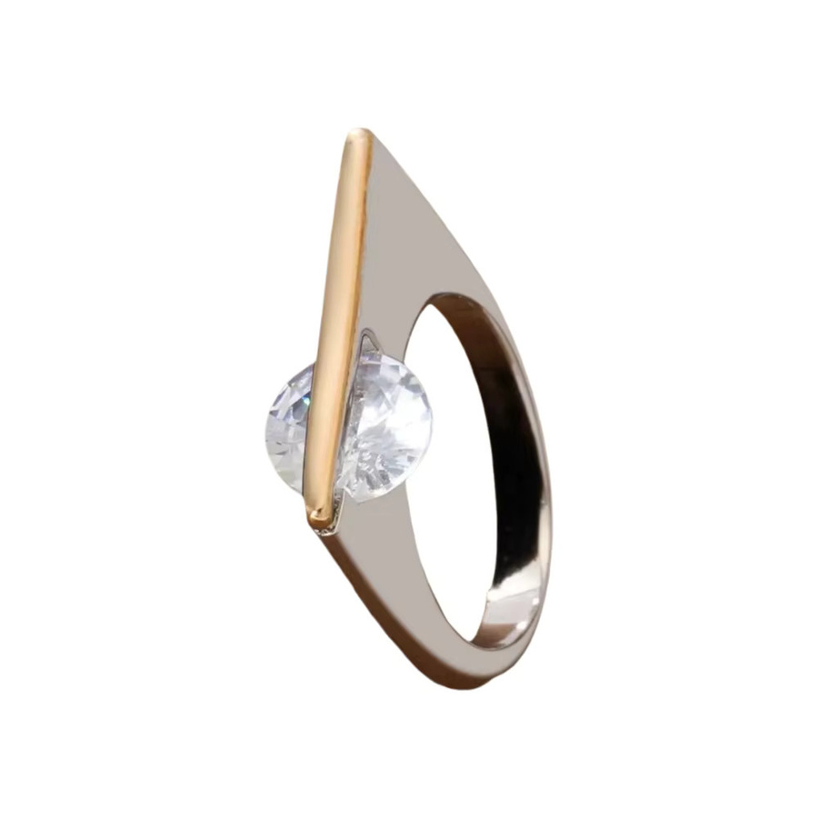 JYXIT Ring Kupfer, Bicolor, Kristall, Zirkonia, Damen - Bild 4