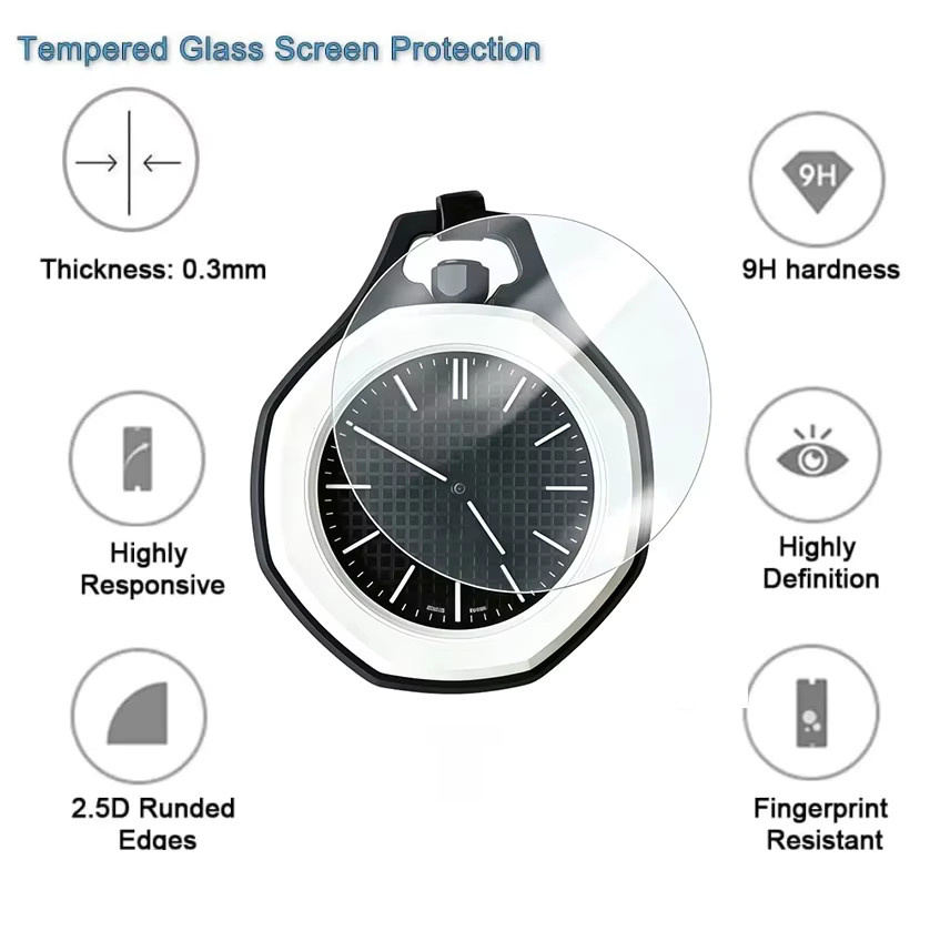 Swatch Displayschutzfolie Glas, Royal Pop - Bild 2