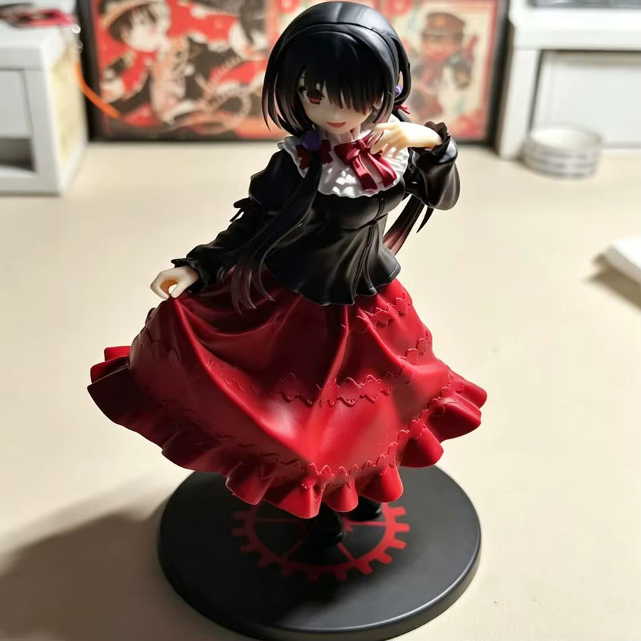 Bandai Date A Live Tokisaki Kurumi Standfigur, Mädchen, Rot, Kunststoff - Bild 3