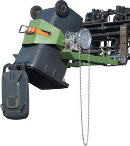 Bauer Südlohn Fasskipper FLEX-K in Resedagrün lackiert - Bild 1