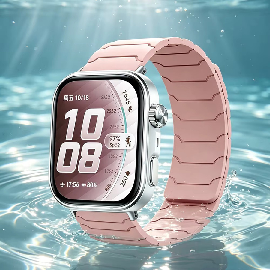 Huawei Uhrenarmband Silikon, Magnetisch, Unisex - Bild 3