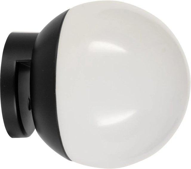Eglo LED-Spiegelleuchte für Badezimmer in Schwarz und Weiß, rund, IP44 - Bild 1