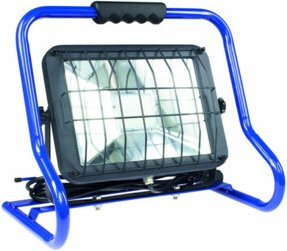 AS Schwabe LED-Baustrahler mit 50W und 4250 Lumen, Neutralweiß, IP44, Aluminiumdruckgussgehäuse mit Sicherheitsglas - Bild 1