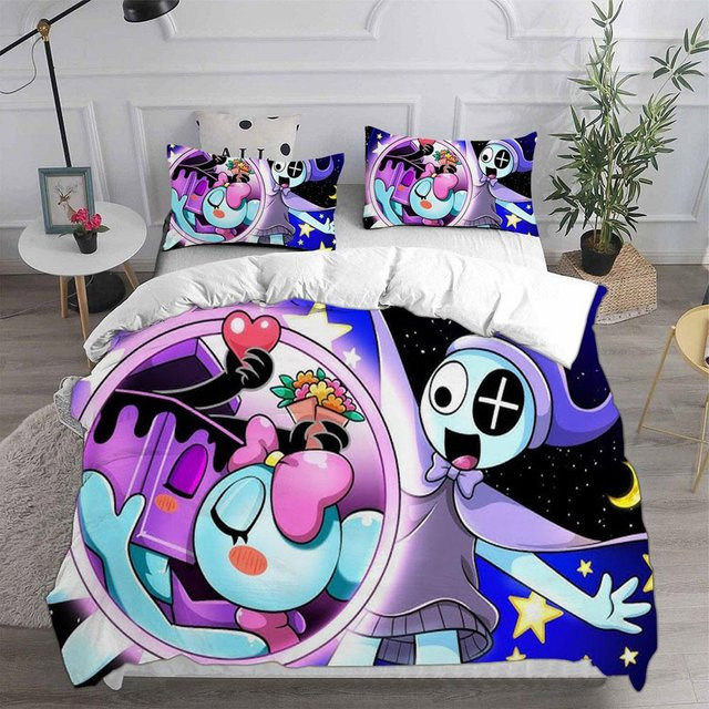 Dandy'S World Bettwäsche-Set mit Motiv aus Polyester, Mehrfarbig, B/H: 180 x 210 cm - Bild 1