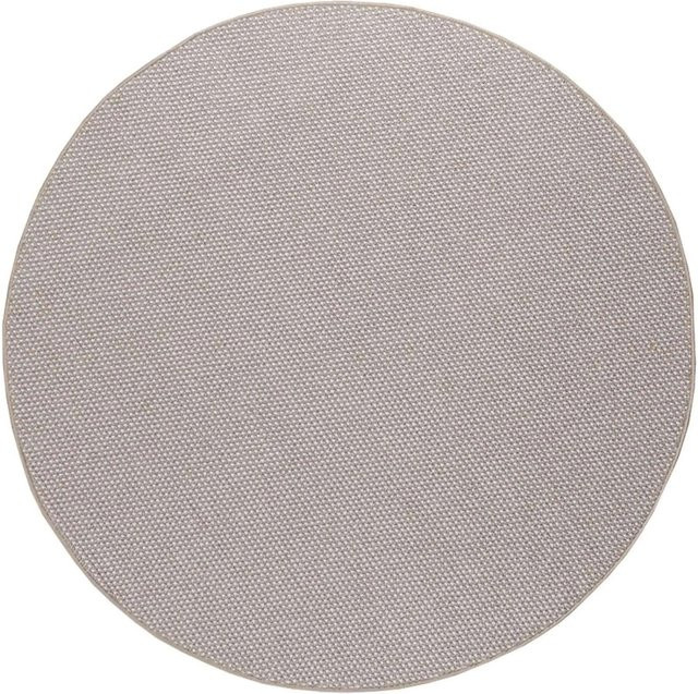 vidaXL Bereichsteppich LUGO Rund in Creme und Taupe aus Polyester Durchmesser: 160 cm - Bild 1
