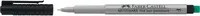 Faber-Castell Multimark 1514 Folienstift in Schwarz und Grau mit feiner Spitze - Bild 1