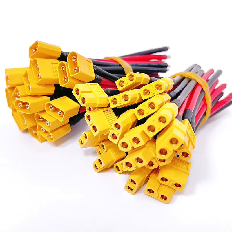 BANGSHE XT60 Busbar 14AWG gelb für Flugzeugmodelle und Lithium-Batterien - Bild 3