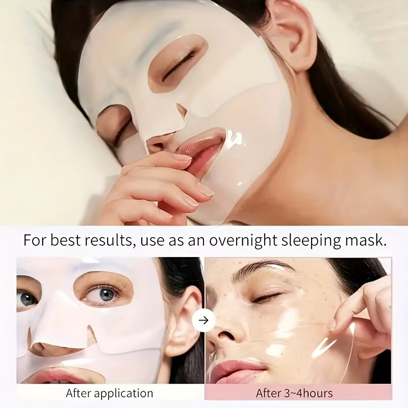 Bosnow Bio-Kollagen-Maske, Gesicht, Trockene Haut, Unisex - Bild 3
