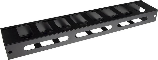 ACT FA2072 Kabelmanagementtafel für Rack Zubehör in Schwarz - Bild 1