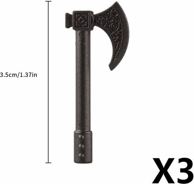Mittelalterliche Figuren Waffen Zubehör Sets Bausteine, Ritter, Fantasy, ab 14 Jahre - Bild 1