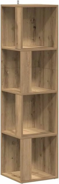vidaXL Eckregal Eckschrank Artisan-Eiche B/T/H: 33 x 33 x 132 cm - Bild 1