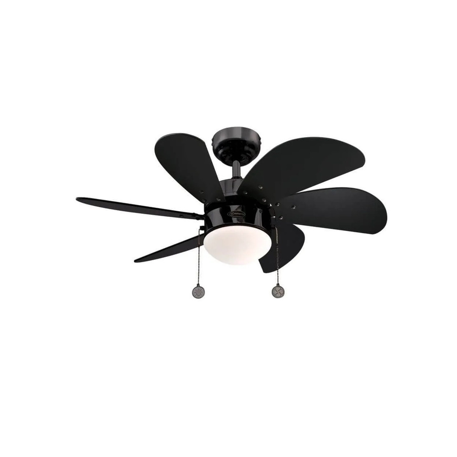 WESTINGHOUSE Deckenventilator Turbo Swirl in Gun Metal mit Beleuchtung und Zugketten - Bild 2