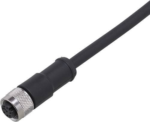 Ifm Electronic Anschlussleitung E20738 mit Buchse, gerade, 8 Polzahl, schwarz, Länge: 2 m - Bild 1