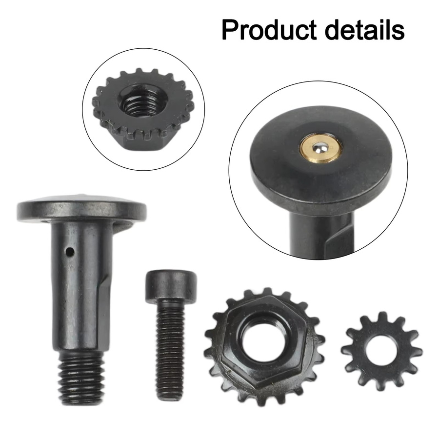 DAZZLEEX Zubehör-Set für elektrische Gartenschere aus Aluminium in Schwarz - Bild 2
