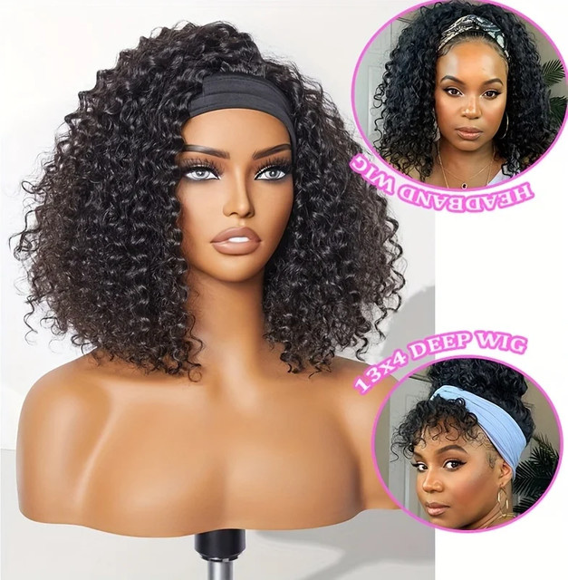 FIUMER Haarband-Perücke aus Echthaar, Body Wave, Damen - Bild 1
