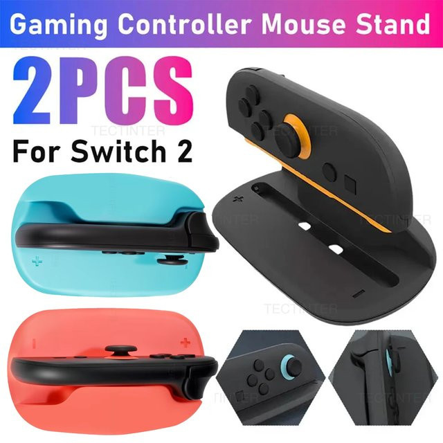 2er-Set Maus-Grip-Halter für Nintendo Switch 2 Joystick-Controller im Desktop-Maus-Modus - Bild 1