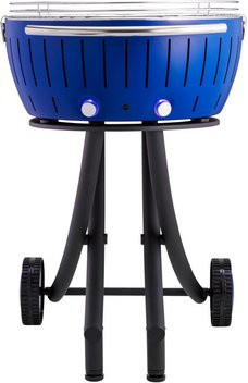 LotusGrill Grill XXL in Tiefblau mit Edelstahl-Elementen, B/H/T: 60,0 x 63,0 x 28,5 cm - Bild 1