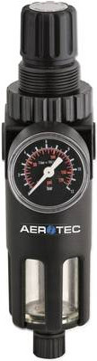 Aerotec Filter-Druckregler 1/4 in Schwarz 200655 - Bild 1
