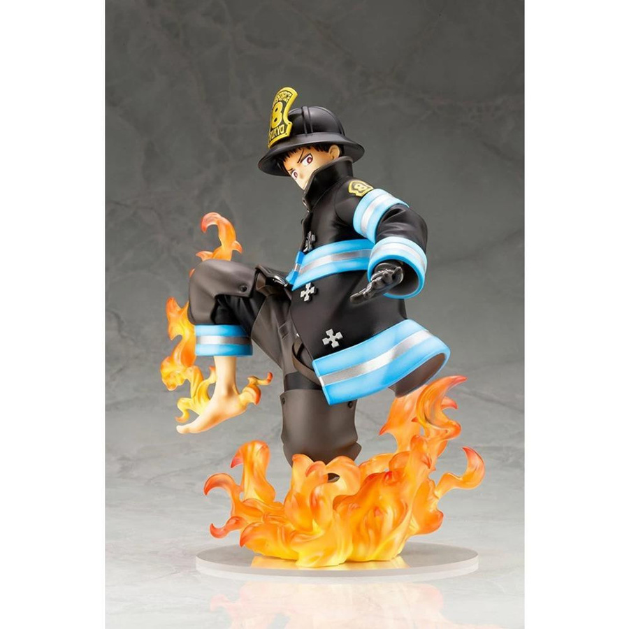 Shinra Kusakabe Anime Figur aus Enn no Shouboutai von Discover Intime, PVC Sammlermodell für Erwachsene, Höhe: 16 cm - Bild 2