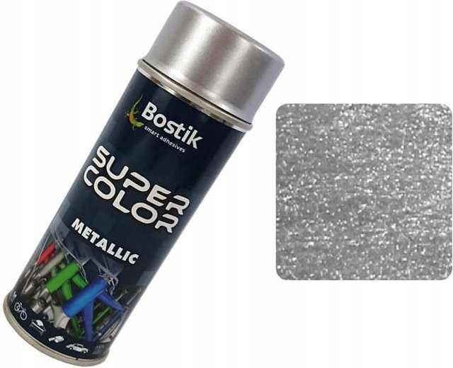 Bostik Super Color Universalspray Silber 400 ml - Bild 1