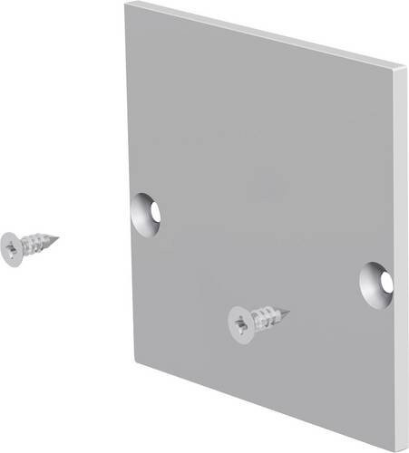 EVN APRU44EAP Endabschlussplatte aus Aluminium in Silber - Bild 1
