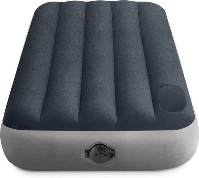 Intex DURA-BEAM Single-High Luftbett in Grau, B/T/H: 191 x 99 x 25 cm - Bild 1