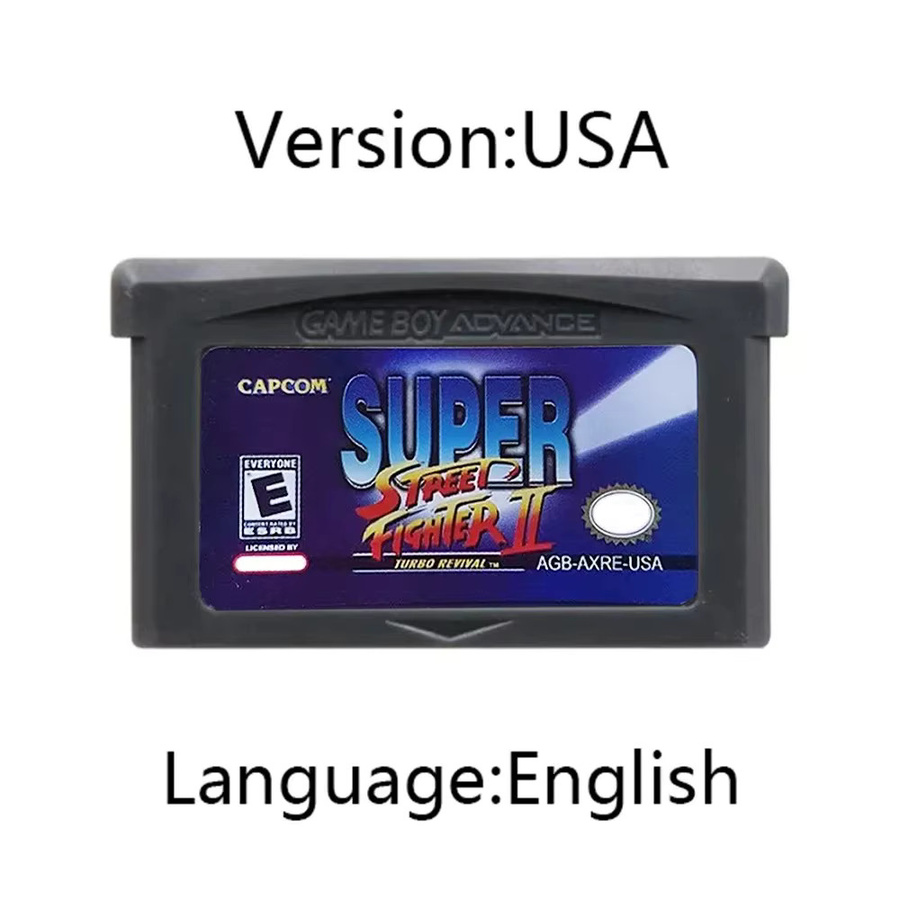 Super Street Fighter 2 GBA Spielkarte für DS NDSL in der englischen Version von Takara Tomy - Bild 2