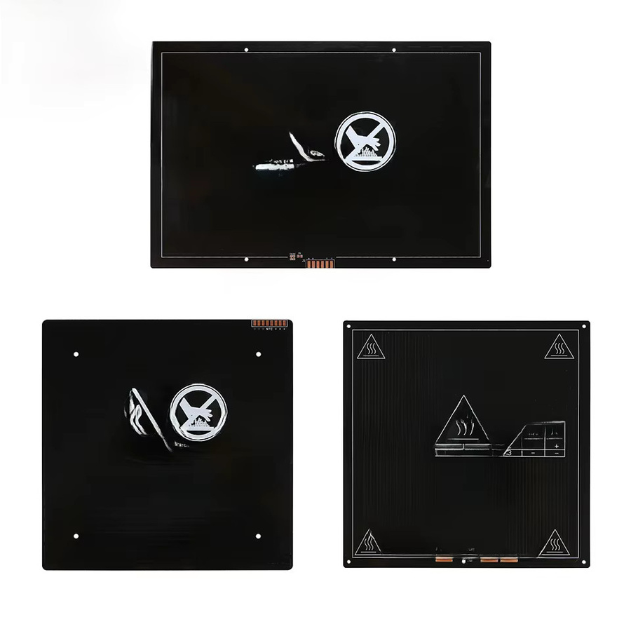 Verbessertes MK3 Aluminium-Heizbett für 3D-Drucker, 12V/24V, Maße: 235 x 235 x 3 mm, 220 x 220 x 3 mm oder 300 x 200 x 3 mm - Bild 4