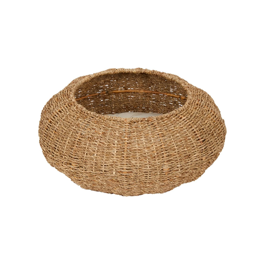 Teamson Pets Katzenbett und Hundebett in Schüsselform aus Rattan mit abnehmbarem Bezug, Beige - Bild 2