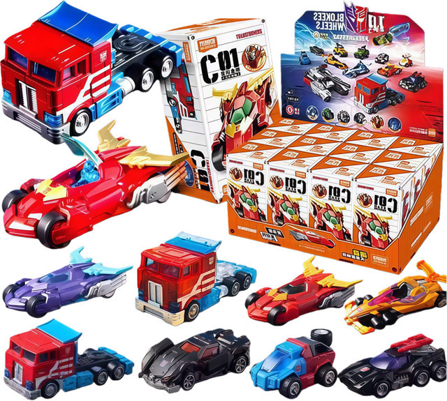 BLOKEES Transformers Optimus Prime, Rodimus Prime, Megatron, Actionfigur, Modell Figur - Bild 1