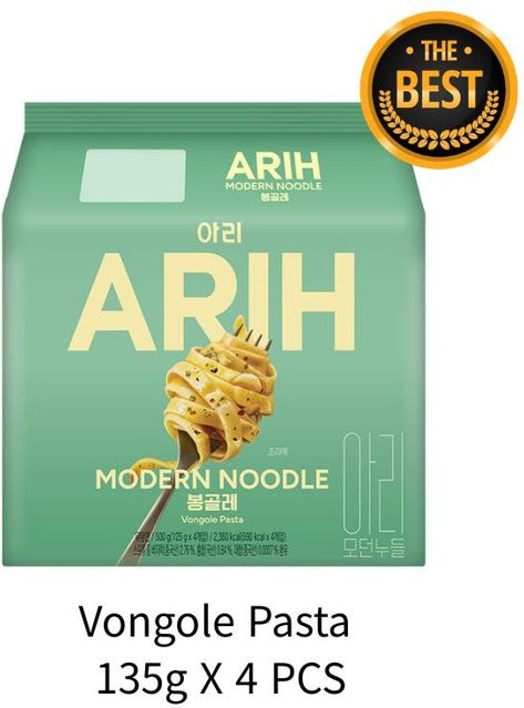 Paldo BTS X ARIH RAMEN Vongole Pasta 4 x 135 g - Bild 1
