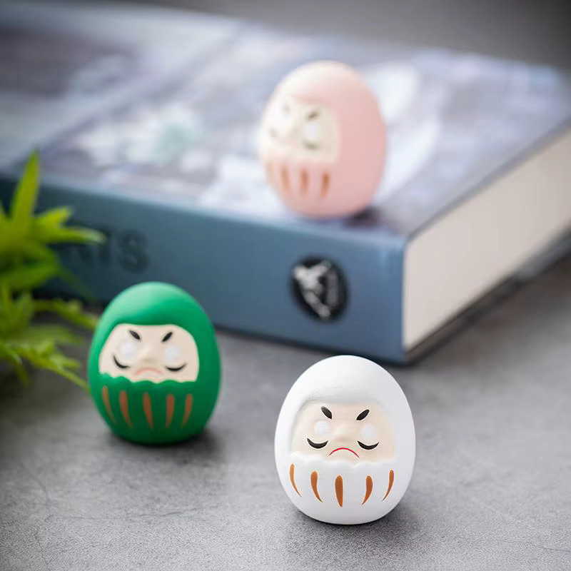 JETTING Daruma Statue aus Keramik als japanisches Glücksornament für dein Fengshui Home Decor - Bild 3