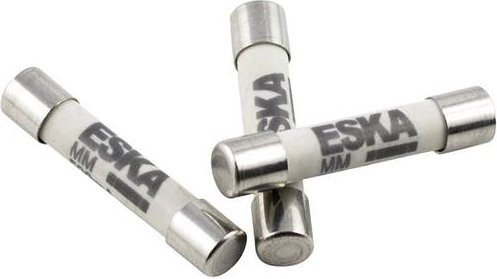 ESKA Multimetersicherung Superflink-FF 2A 1000V Durchmesser: 6,3 mm, Länge: 32 mm, transparent - Bild 1