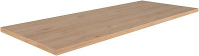 Flex-Well Arbeitsplatte Lund in Cosmopolitan Eiche, braun, B/T/H: 150,5 x 60 x 2,8 cm - Bild 1